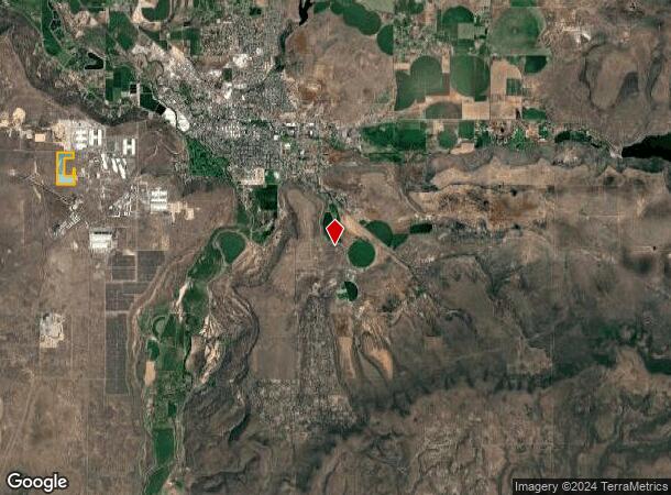  4100 Sw Empire Dr, Prineville, OR Parcel Map