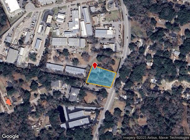  1549 Folly Rd, Charleston, SC Parcel Map