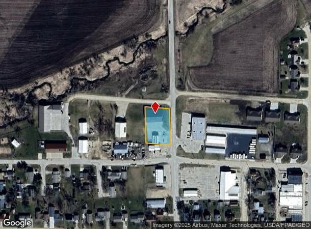  9 1St Ave, Newhall, IA Parcel Map