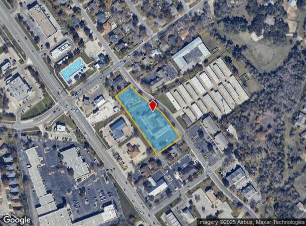 3008 Dawn Dr, Georgetown, TX Parcel Map