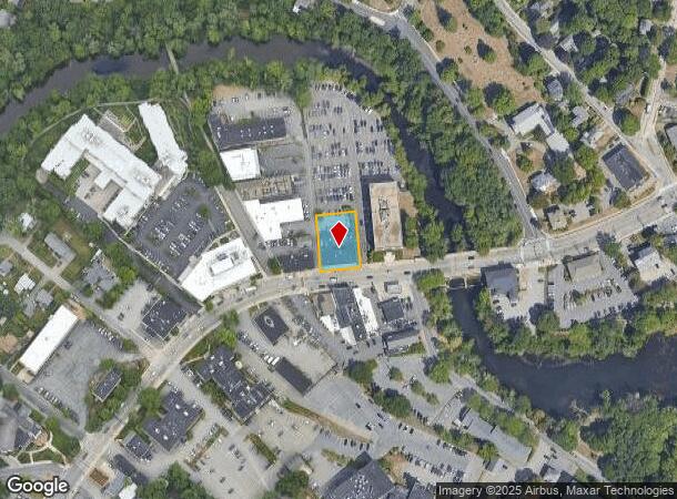  513 Washington St, Wellesley, MA Parcel Map