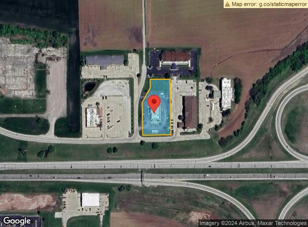  1400 Broadway Ave E, Mattoon, IL Parcel Map