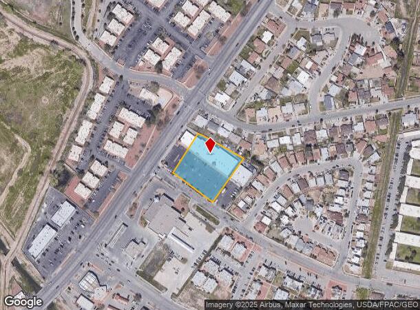  9001 Cashew Dr, El Paso, TX Parcel Map