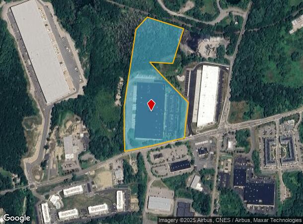  190 Mechanic St, Bellingham, MA Parcel Map