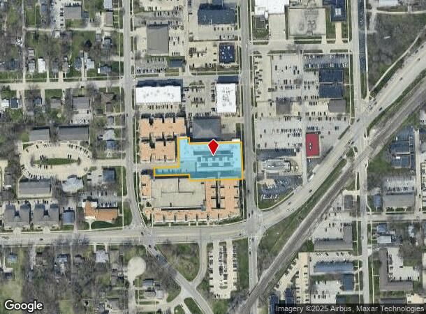 709 S Main St, Normal, IL Parcel Map
