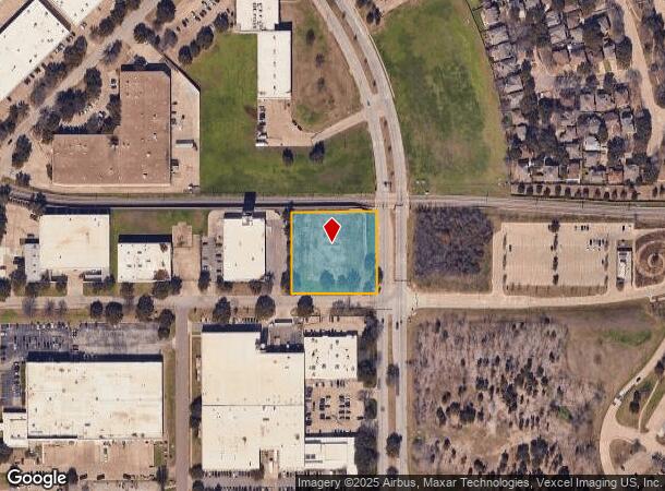  1717 W Walnut Hill Ln, Irving, TX Parcel Map