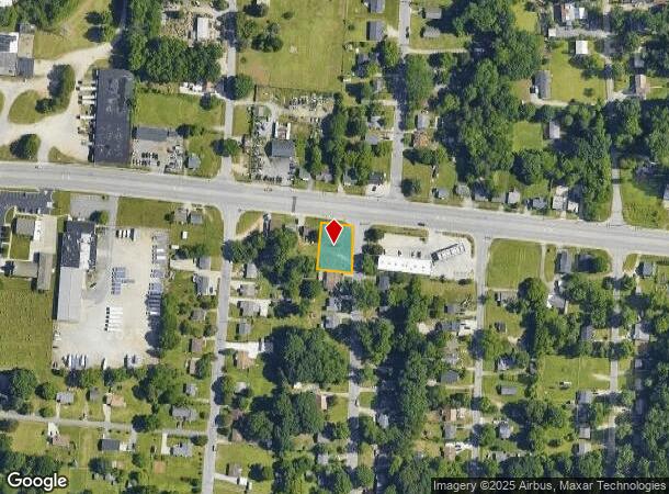  2512 E Martin Luther King Jr Dr, High Point, NC Parcel Map