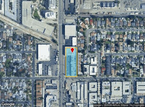  7400 Van Nuys Blvd, Van Nuys, CA Parcel Map