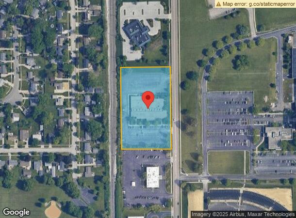  1300 N Highland Ave, Aurora, IL Parcel Map