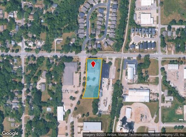 1900 Delaware St, Lawrence, KS Parcel Map