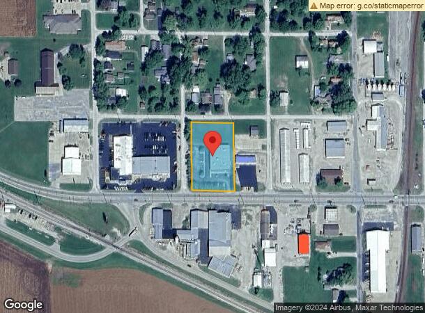  1220 W Jackson St, Sullivan, IL Parcel Map