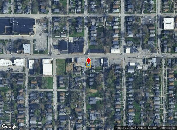  3301 E 10Th St, Indianapolis, IN Parcel Map