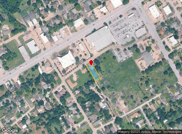 811 W Brown St, Ennis, TX Parcel Map