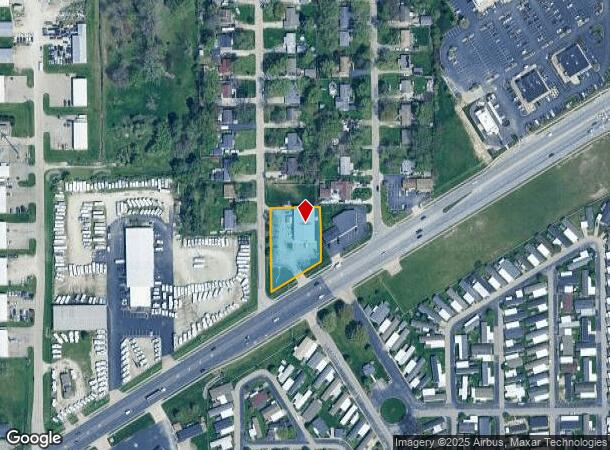  9802 Pendleton Pike, Indianapolis, IN Parcel Map