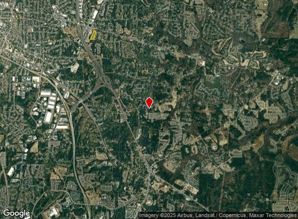  1321 Carthage St, Durham, NC Parcel Map