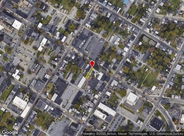  127 E Franklin St, Hagerstown, MD Parcel Map