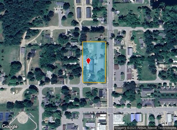  2535 N Main St, Central Lake, MI Parcel Map