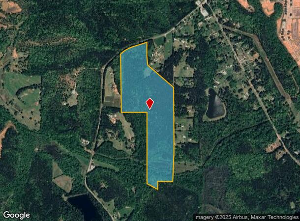 Ono Rd, Palmetto, GA Parcel Map