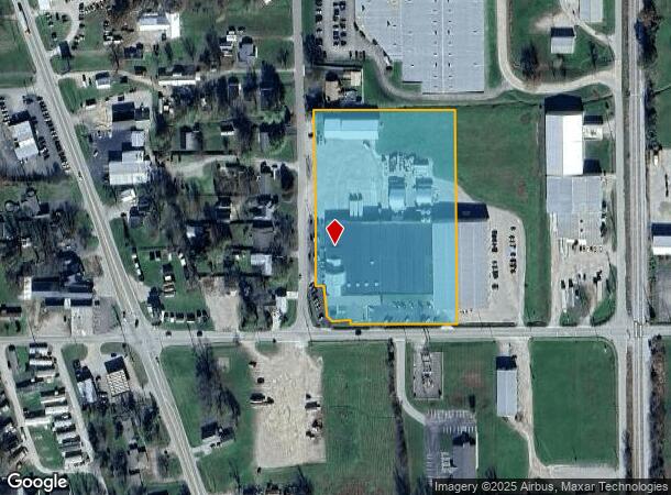 965 S Elm St, Scottsburg, IN Parcel Map