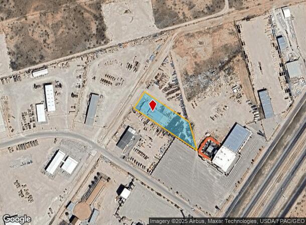  1101 S County Road 1302, Midland, TX Parcel Map