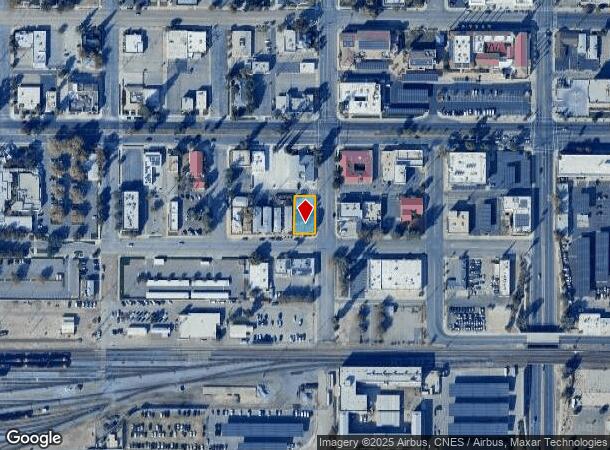  1601 F St, Bakersfield, CA Parcel Map