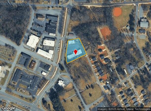  755 4Th St Sw, Hickory, NC Parcel Map