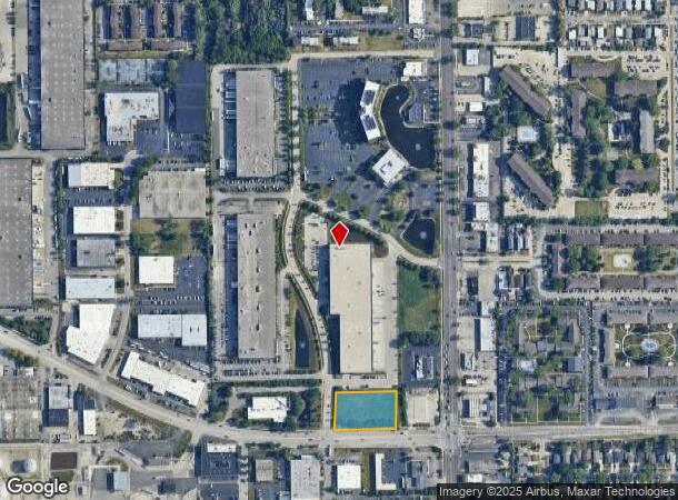  1731 Wall St, Mount Prospect, IL Parcel Map