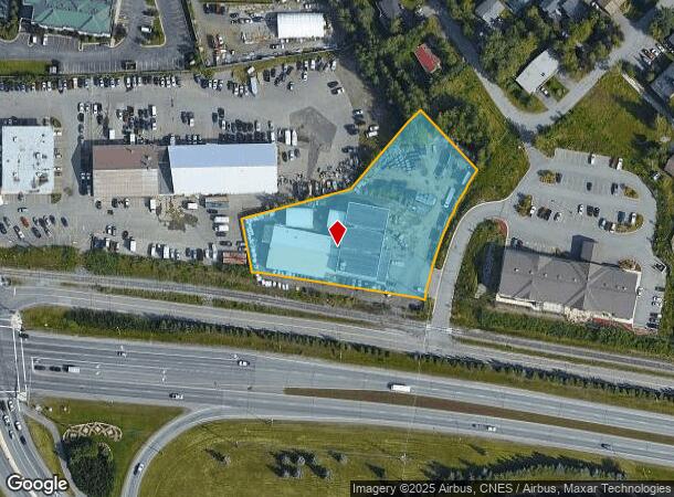  2921 W Intl Airport Rd, Anchorage, AK Parcel Map