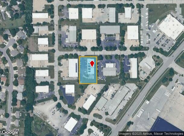 1707 E 123Rd Ter, Olathe, KS Parcel Map