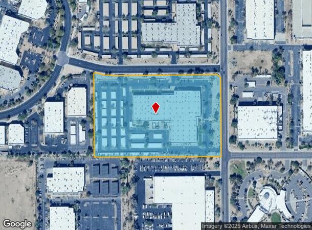 8160 S Hardy Dr, Tempe, AZ Parcel Map