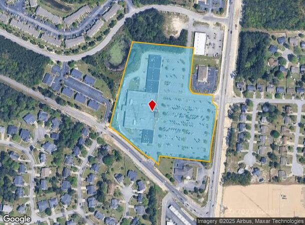  4611 Hard Scrabble Rd, Columbia, SC Parcel Map