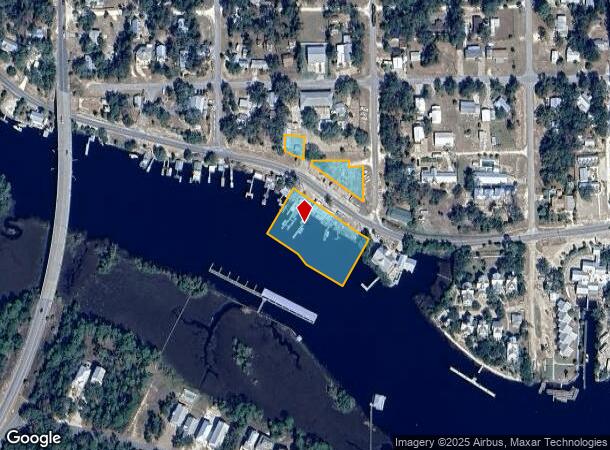  1110 S Riverside Dr, Steinhatchee, FL Parcel Map
