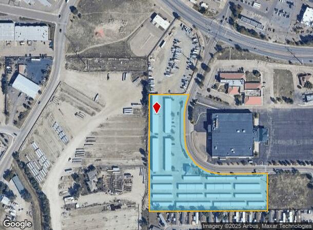 3110 Boychuk Ave, Colorado Springs, CO Parcel Map