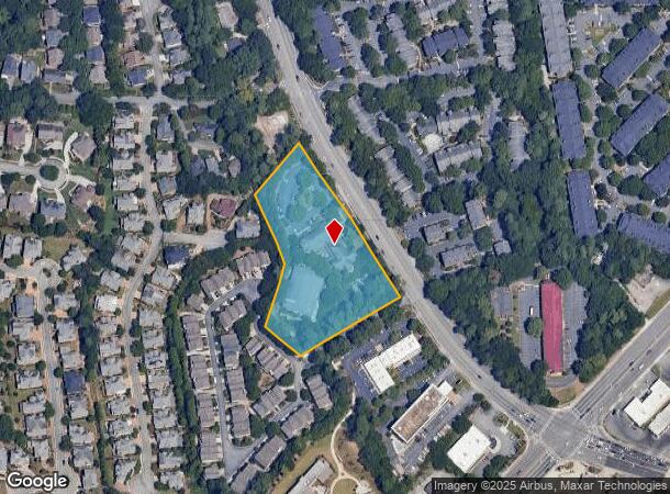 1903 N Druid Hills Rd Ne, Brookhaven, GA Parcel Map