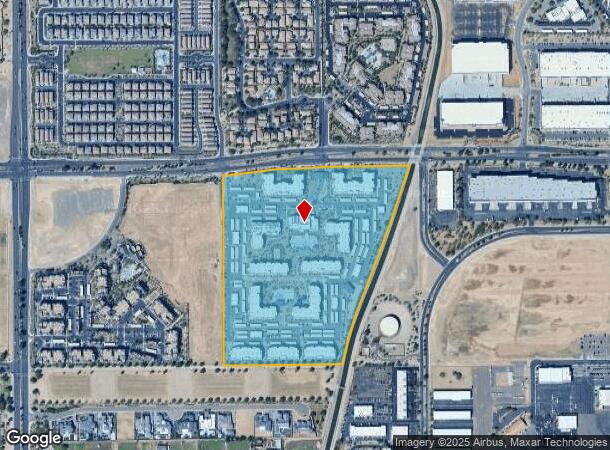1441 E Germann Rd, Chandler, AZ Parcel Map