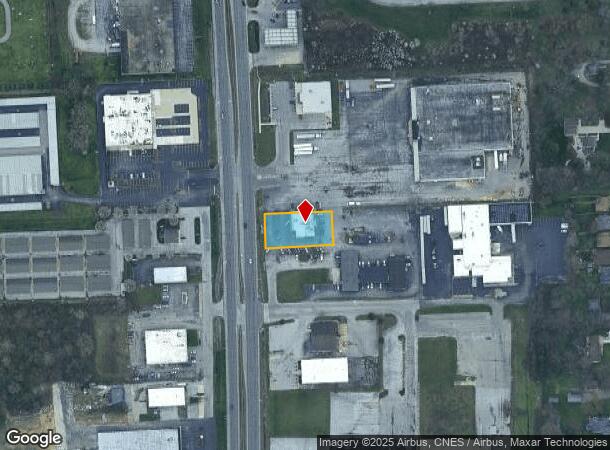 1040 N Coliseum Blvd, Fort Wayne, IN Parcel Map