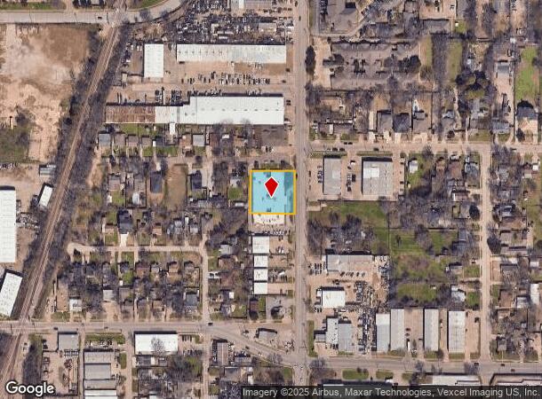  619 N Britain Rd, Irving, TX Parcel Map