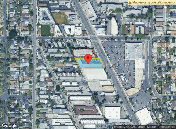  6137 Lankershim Blvd, North Hollywood, CA Parcel Map