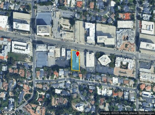  16218 Ventura Blvd, Encino, CA Parcel Map