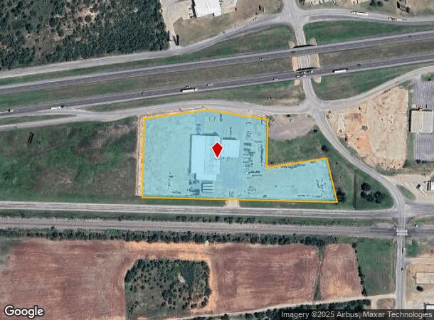 6629 Interstate 20, Tye, TX Parcel Map