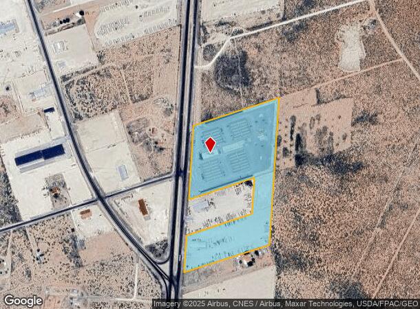 4978 S Stockton Ave, Monahans, TX Parcel Map