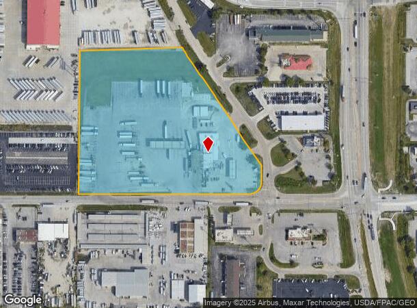 3210 S 7Th St, Council Bluffs, IA Parcel Map