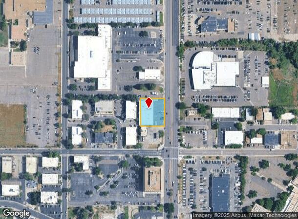 5553 S Broadway, Littleton, CO Parcel Map