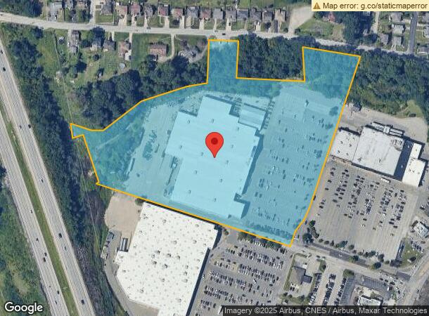  2100 Washington Pike, Carnegie, PA Parcel Map