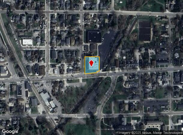 550 E Jefferson St, Franklin, IN Parcel Map