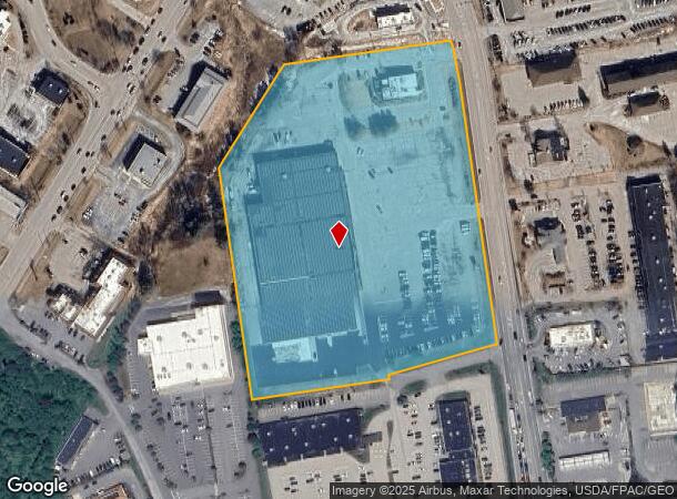 688 Hogan Rd, Bangor, ME Parcel Map