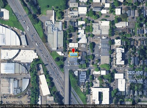  2124 N Flint Ave, Portland, OR Parcel Map