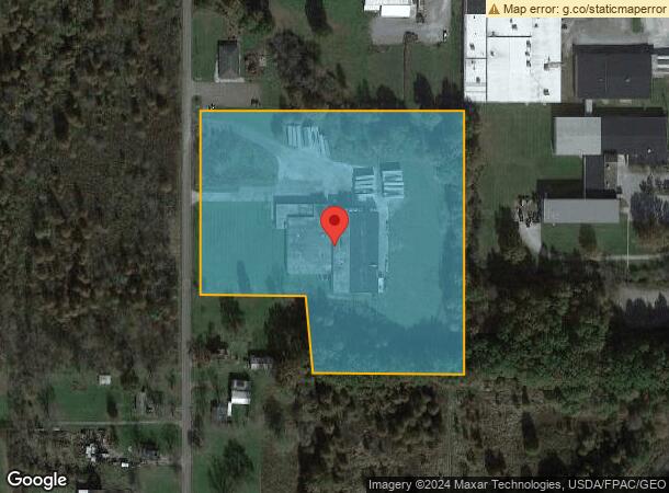  1100 N Johnson Rd, Sebring, OH Parcel Map