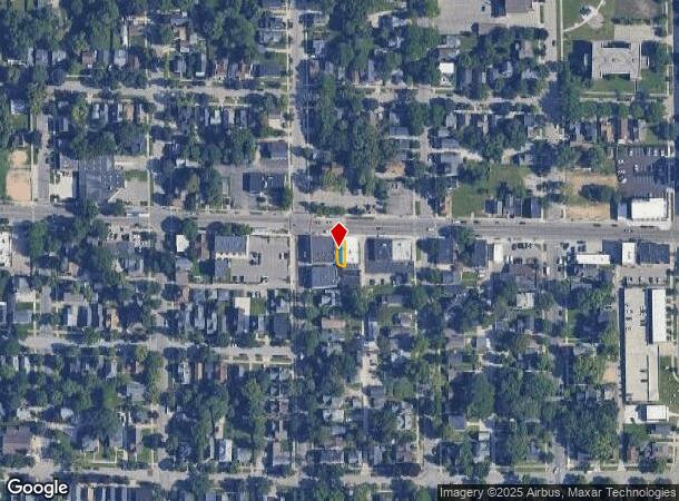 752 Fulton St W, Grand Rapids, MI Parcel Map