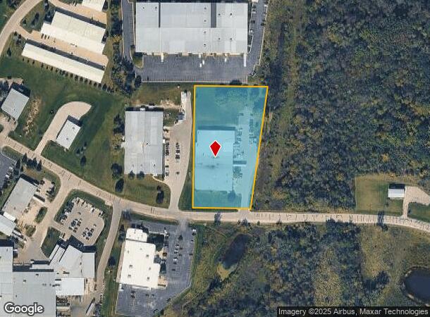 304 E Progress Dr, West Bend, WI Parcel Map